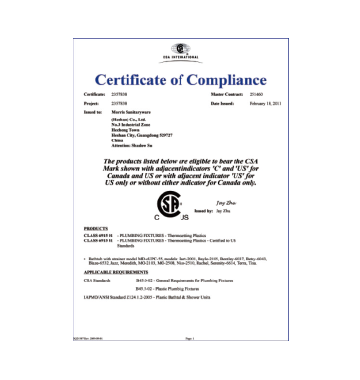 ISO Certificate