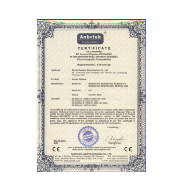 ISO Certificate